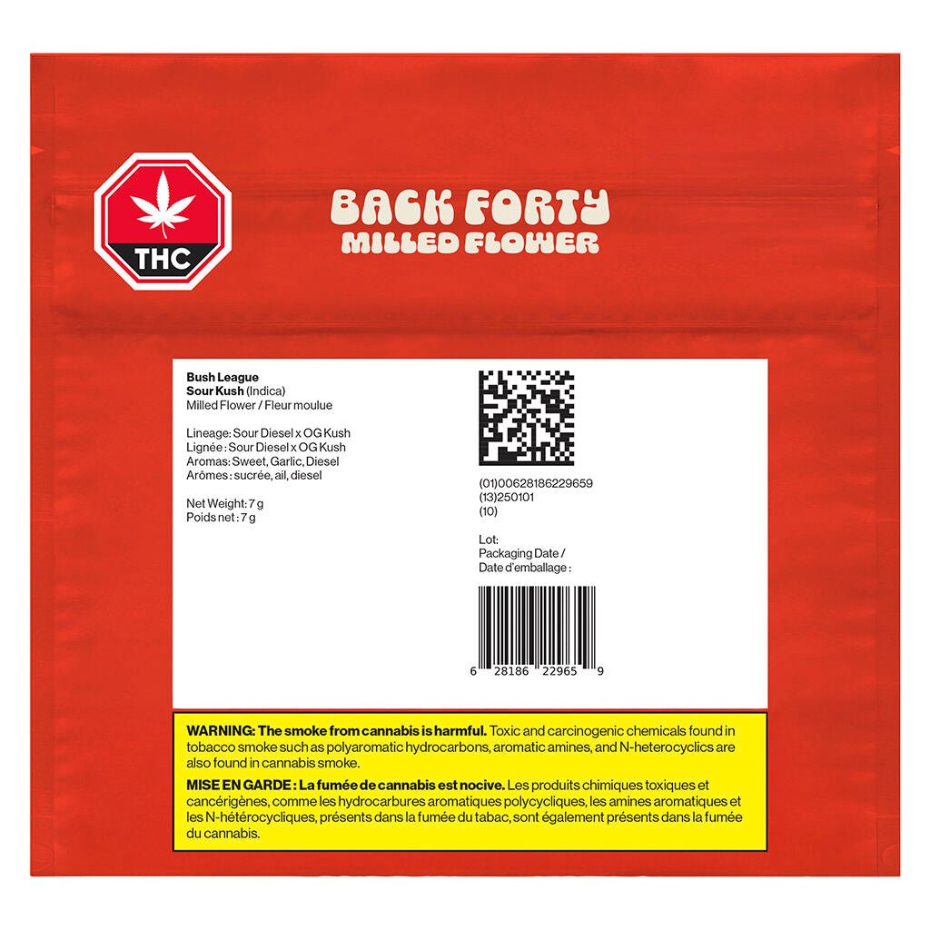 Buy Bush League Sour Kush Milled Flower - Image 2