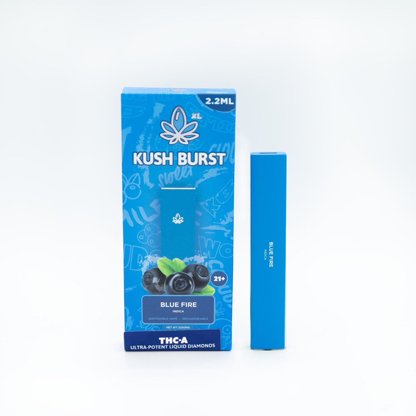 Kush Burst - 2G THCa Blue Fire - Indica