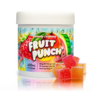 Yummy Gummy 600MG - Fruit Punch D9 Gummies
