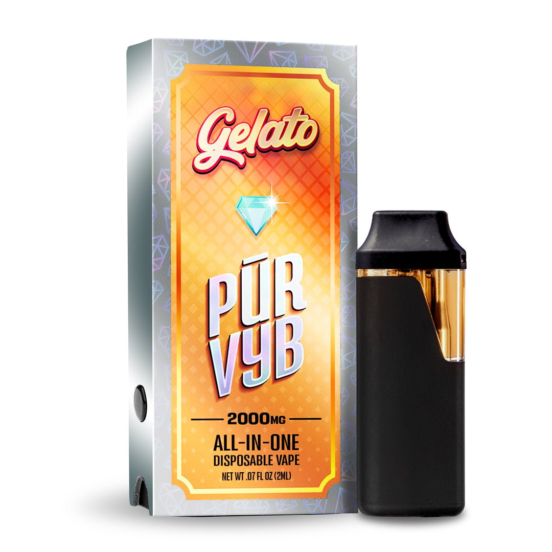 PUR VYB - 2G THCa Live Resin - Gelato - Hybrid