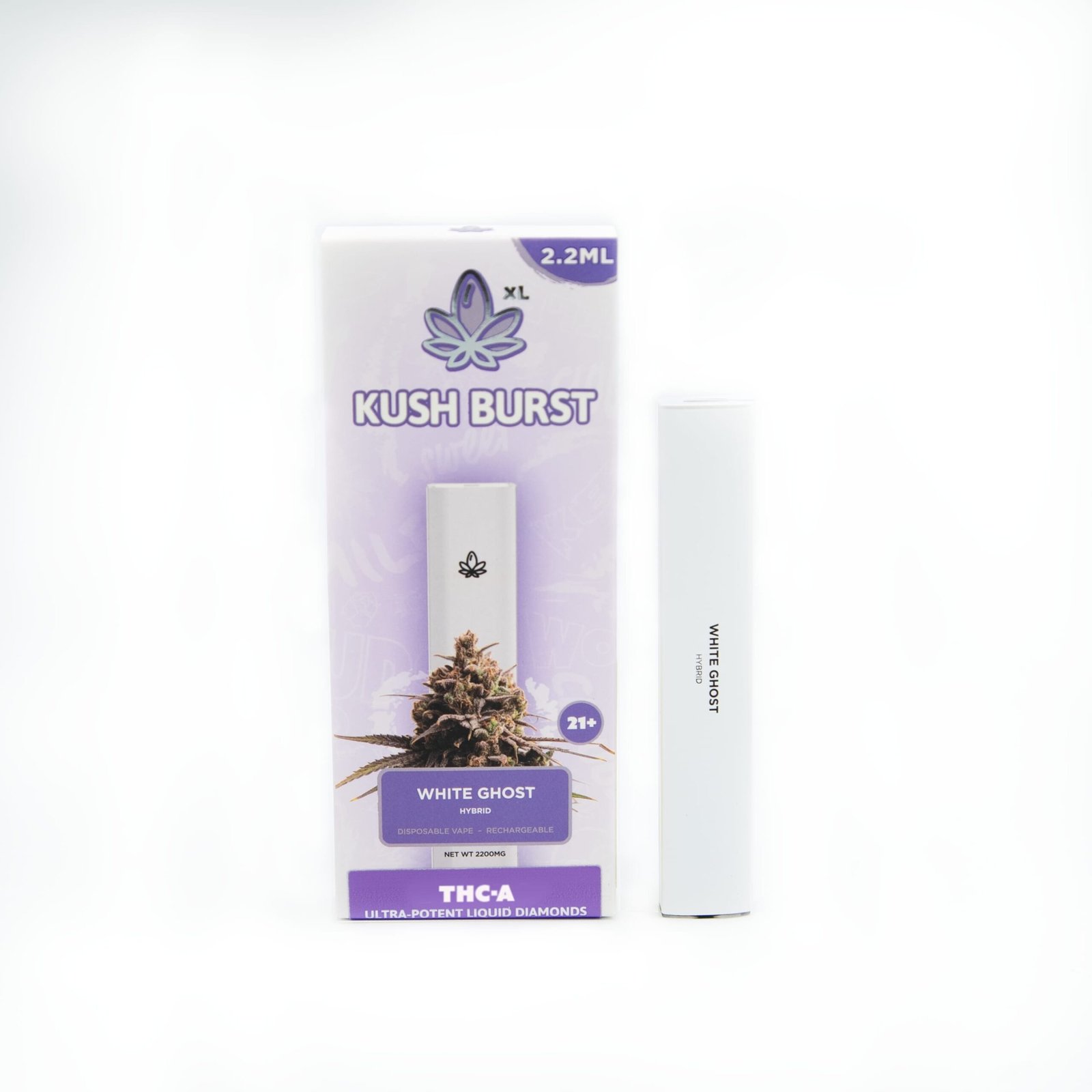 Kush Burst - 2G THCa White Ghost - Hybrid