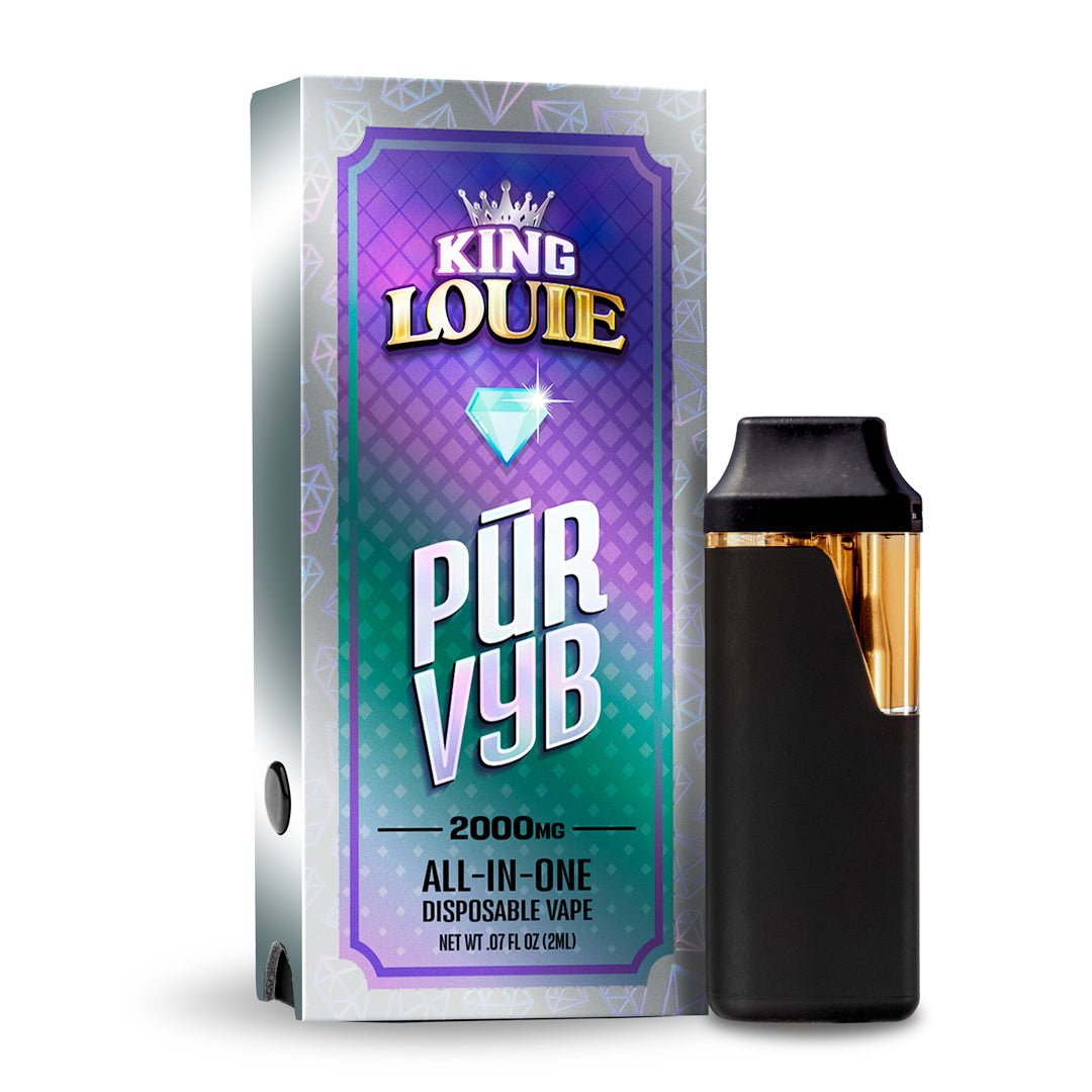 PUR VYB - 2G THCa Live Resin - King Louie - Indica